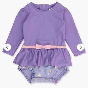 Purple and Pink Princess Inspired Swim